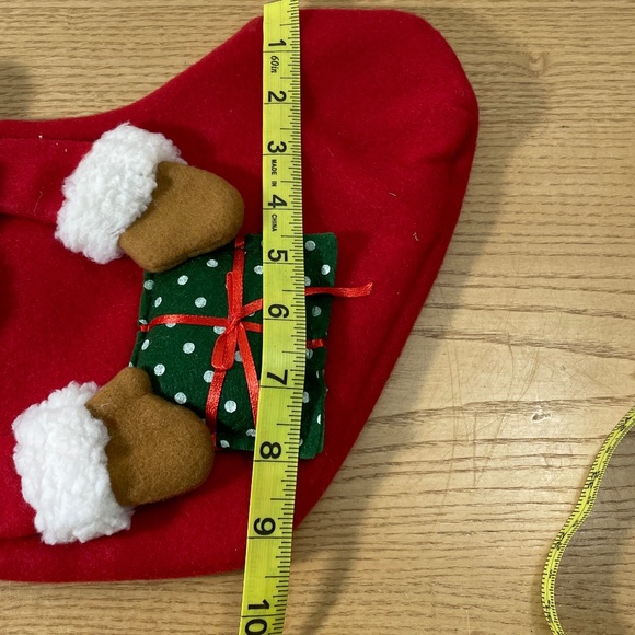 Rustic Christmas Stocking Mrs Santa Claus 3-D Country Plaid w Fur Hobby Lobby - Picture 6 of 7